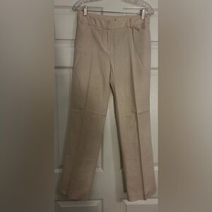 Elegant Cream Women's Pants